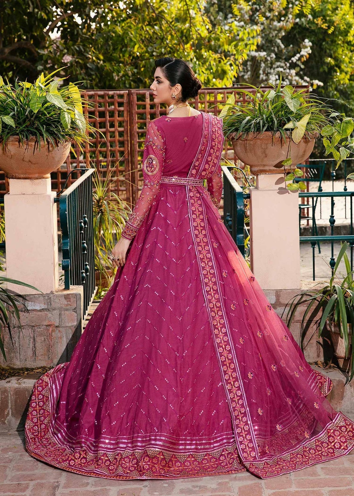 Akbar Aslam | Wedding Formals | CATALEYA by Akbar Aslam - Designer Dress - Type: Ladies Clothes - Available at Libayah - 100% Original