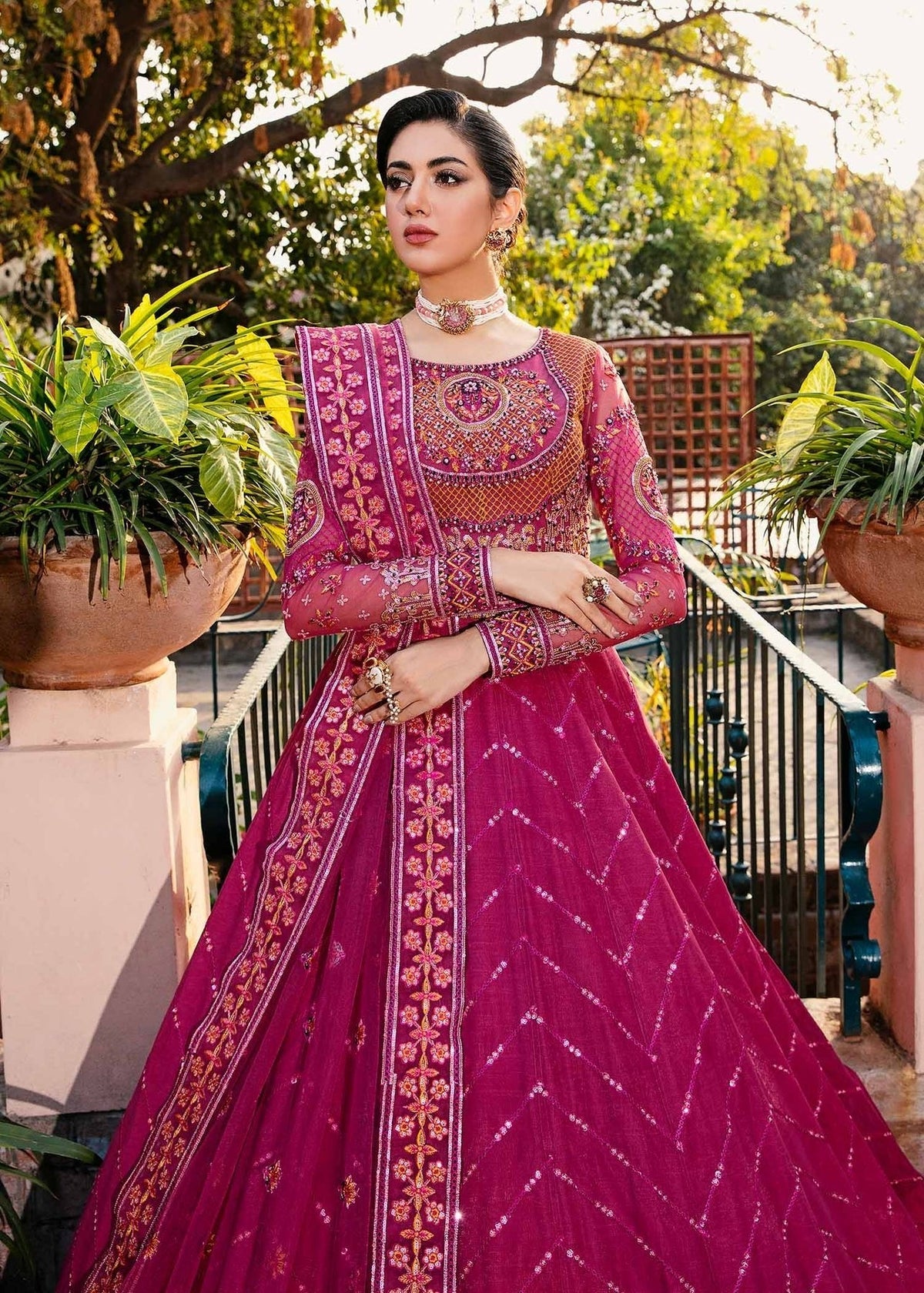 Akbar Aslam | Wedding Formals | CATALEYA by Akbar Aslam - Designer Dress - Type: Ladies Clothes - Available at Libayah - 100% Original