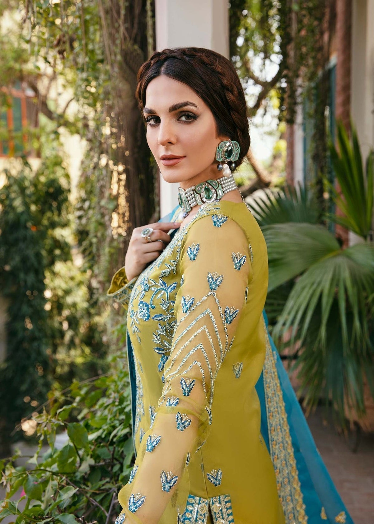 Akbar Aslam | Wedding Formals | DAVINA by Akbar Aslam - Designer Dress - Type: Ladies Clothes - Available at Libayah - 100% Original