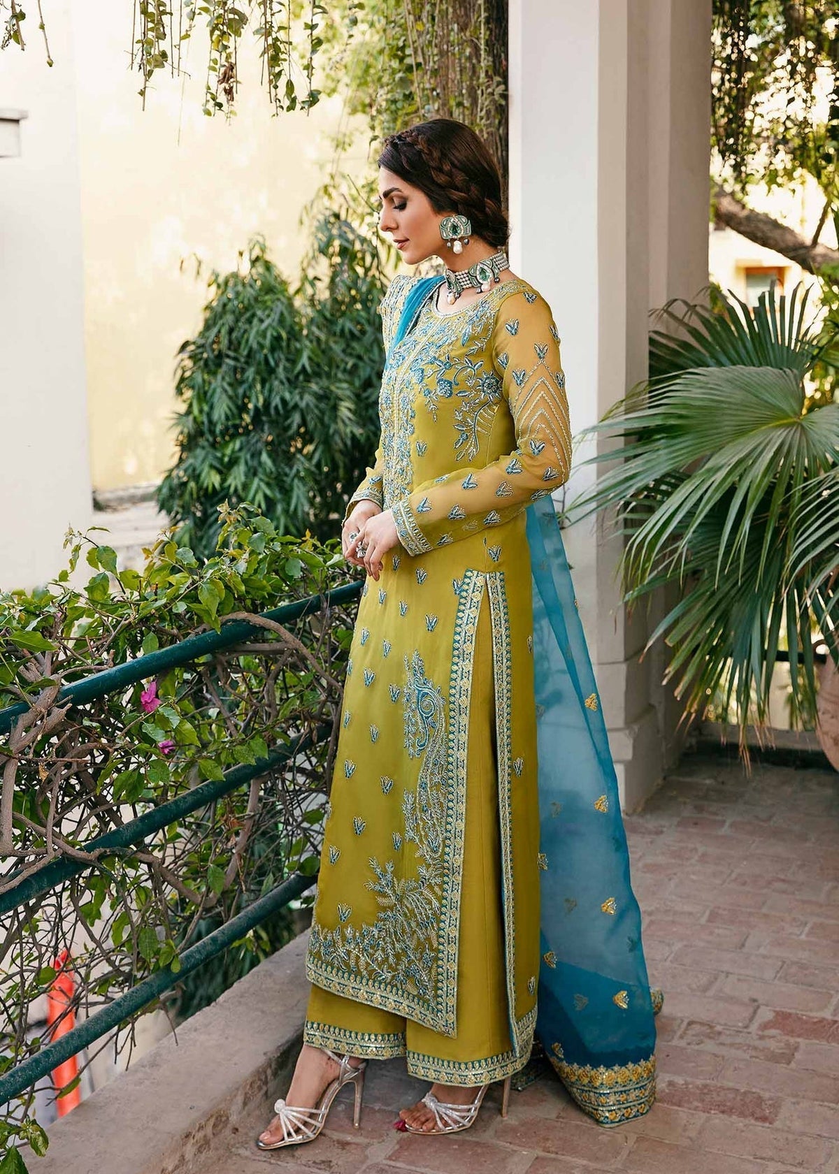 Akbar Aslam | Wedding Formals | DAVINA by Akbar Aslam - Designer Dress - Type: Ladies Clothes - Available at Libayah - 100% Original