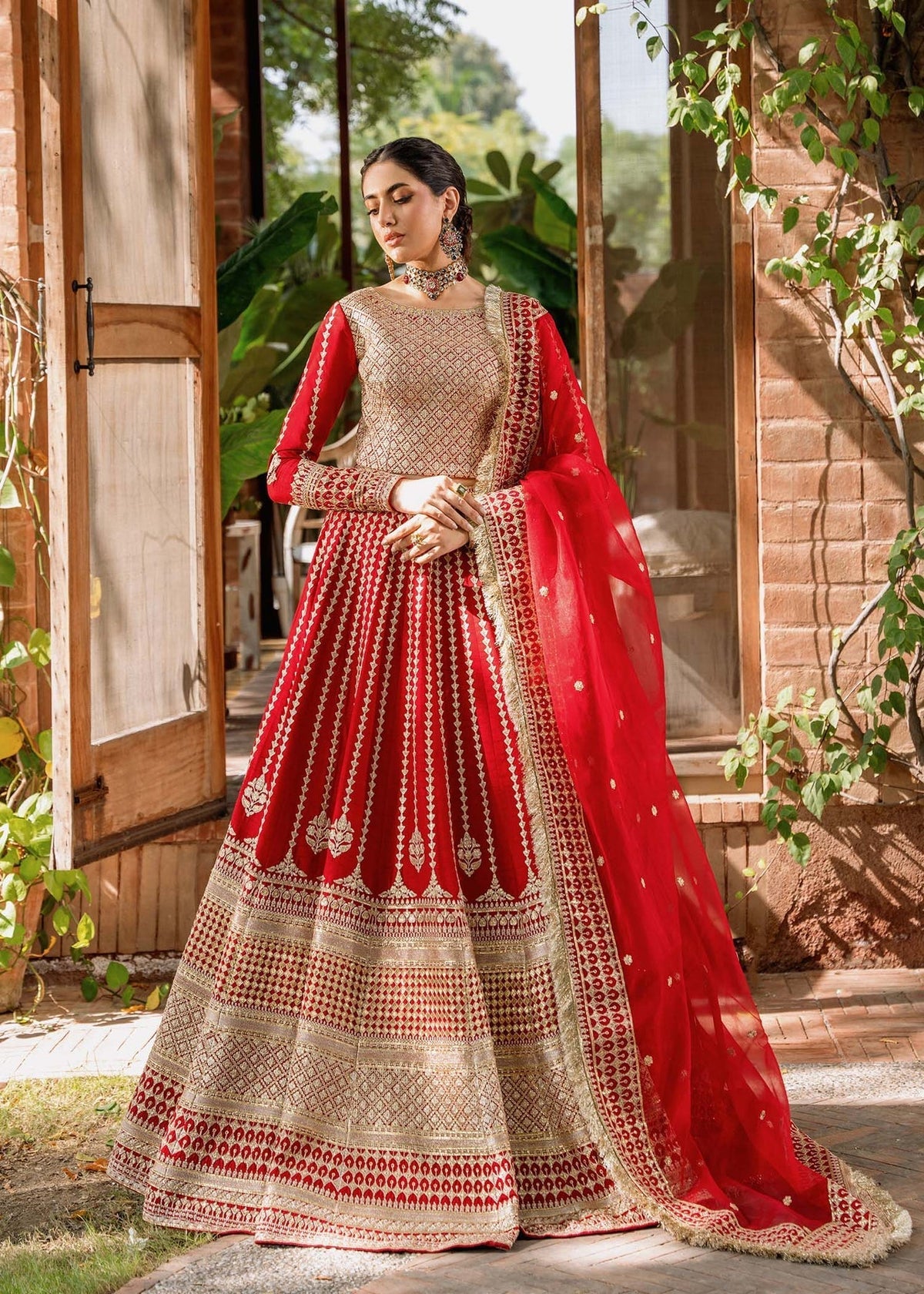 Akbar Aslam | Wedding Formals | NAWAZISH by Akbar Aslam - Designer Dress - Type: Ladies Clothes - Available at Libayah - 100% Original