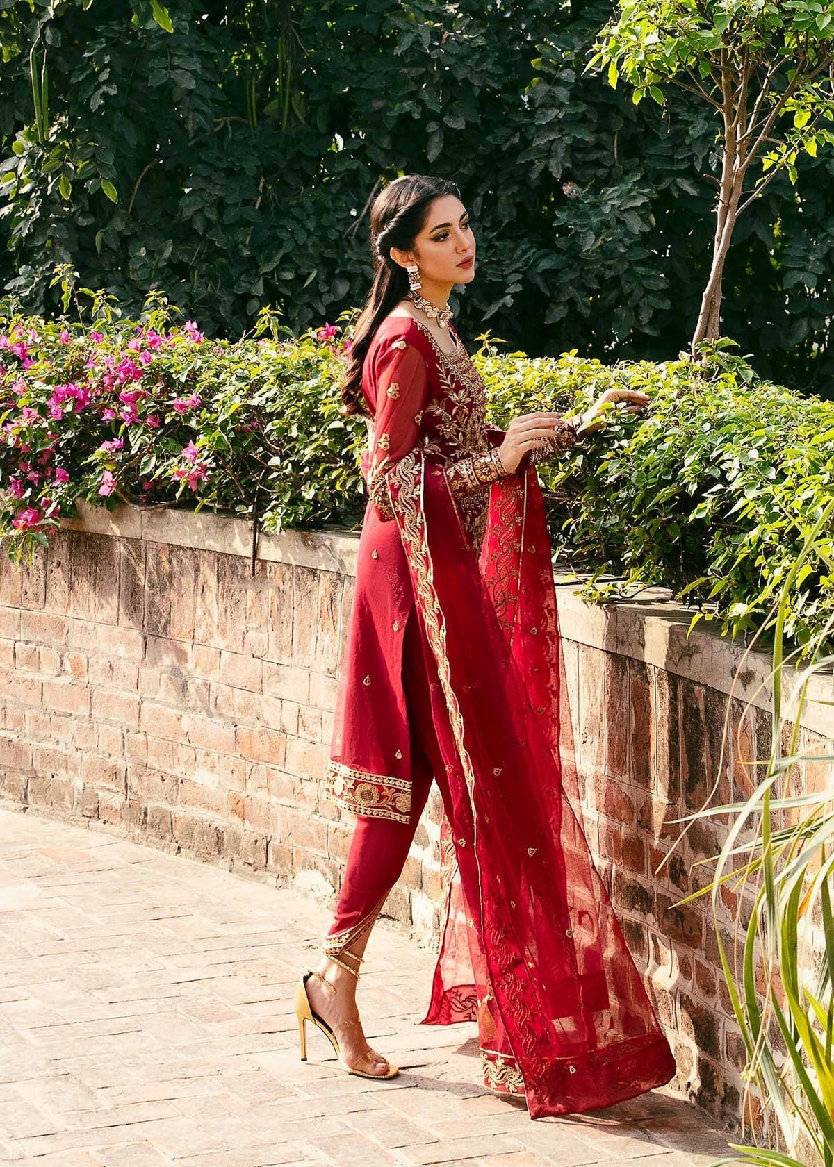 Akbar Aslam | Wedding Formals | OMAIRA by Akbar Aslam - Designer Dress - Type: Ladies Clothes - Available at Libayah - 100% Original