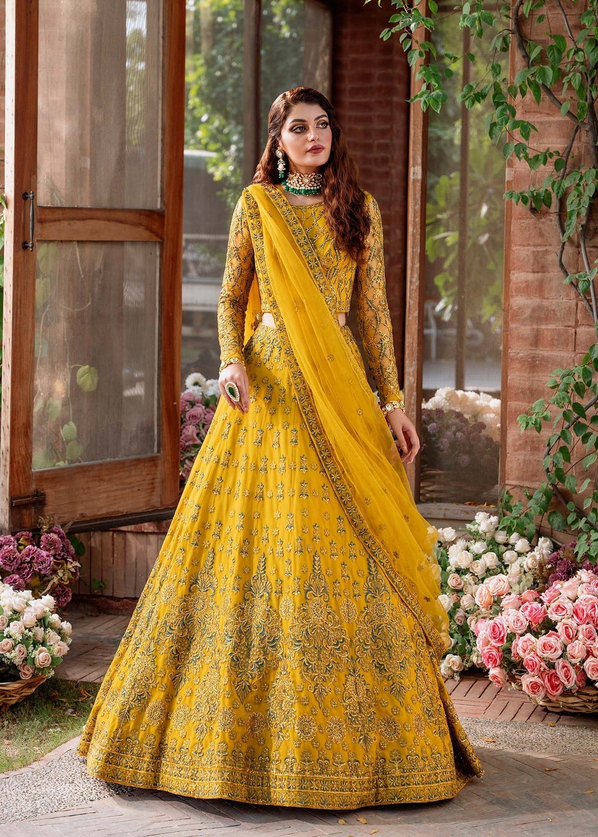 Akbar Aslam | Wedding Formals | SHEHERNAZ by Akbar Aslam - Designer Dress - Type: Ladies Clothes - Available at Libayah - 100% Original
