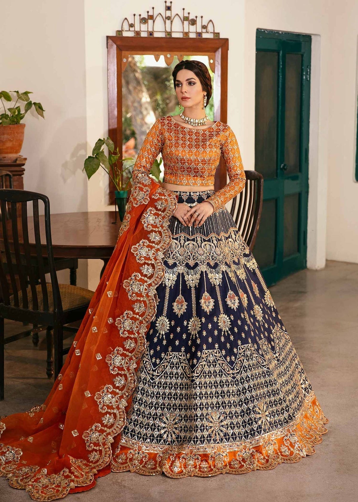 Akbar Aslam | Wedding Formals | SIRENA by Akbar Aslam - Designer Dress - Type: Ladies Clothes - Available at Libayah - 100% Original