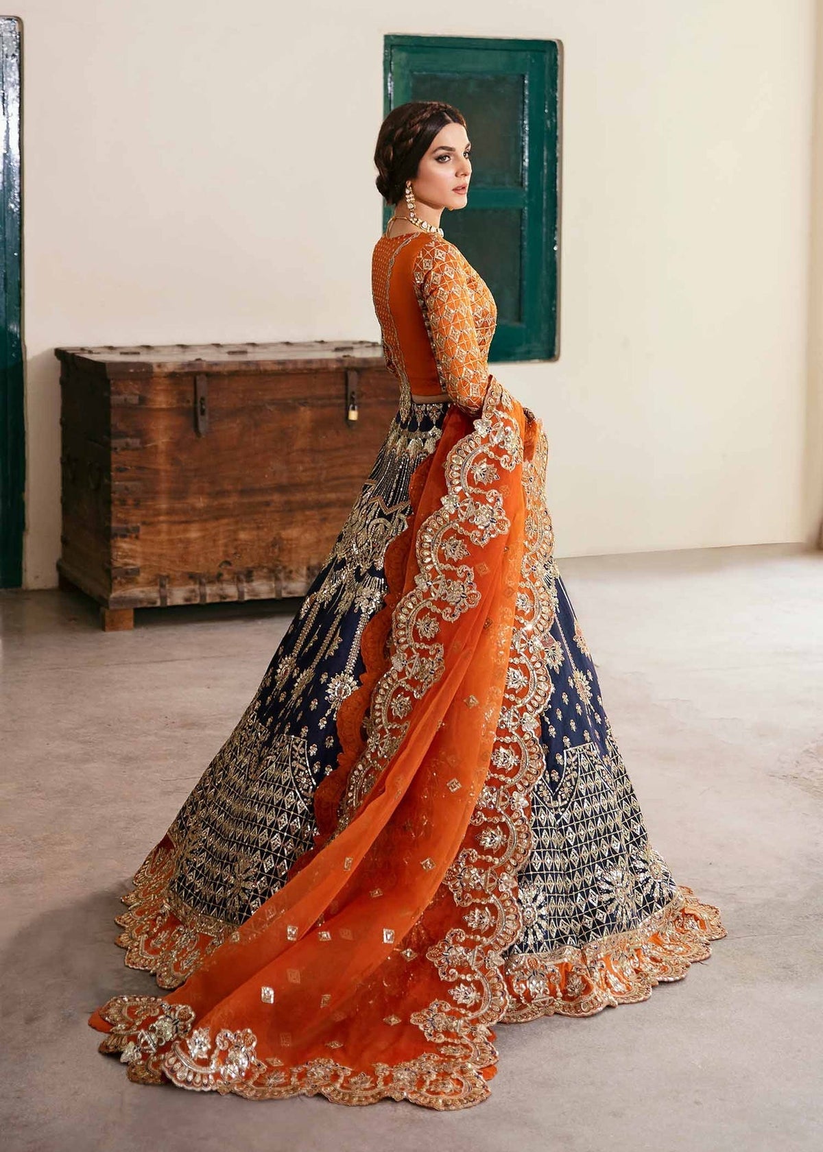 Akbar Aslam | Wedding Formals | SIRENA by Akbar Aslam - Designer Dress - Type: Ladies Clothes - Available at Libayah - 100% Original