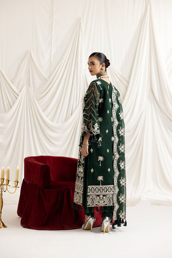 Alizeh | Formals Collection | Clara B (GREEN) by Alizeh - Designer Dress - Type: Ladies Clothes - Available at Libayah - 100% Original