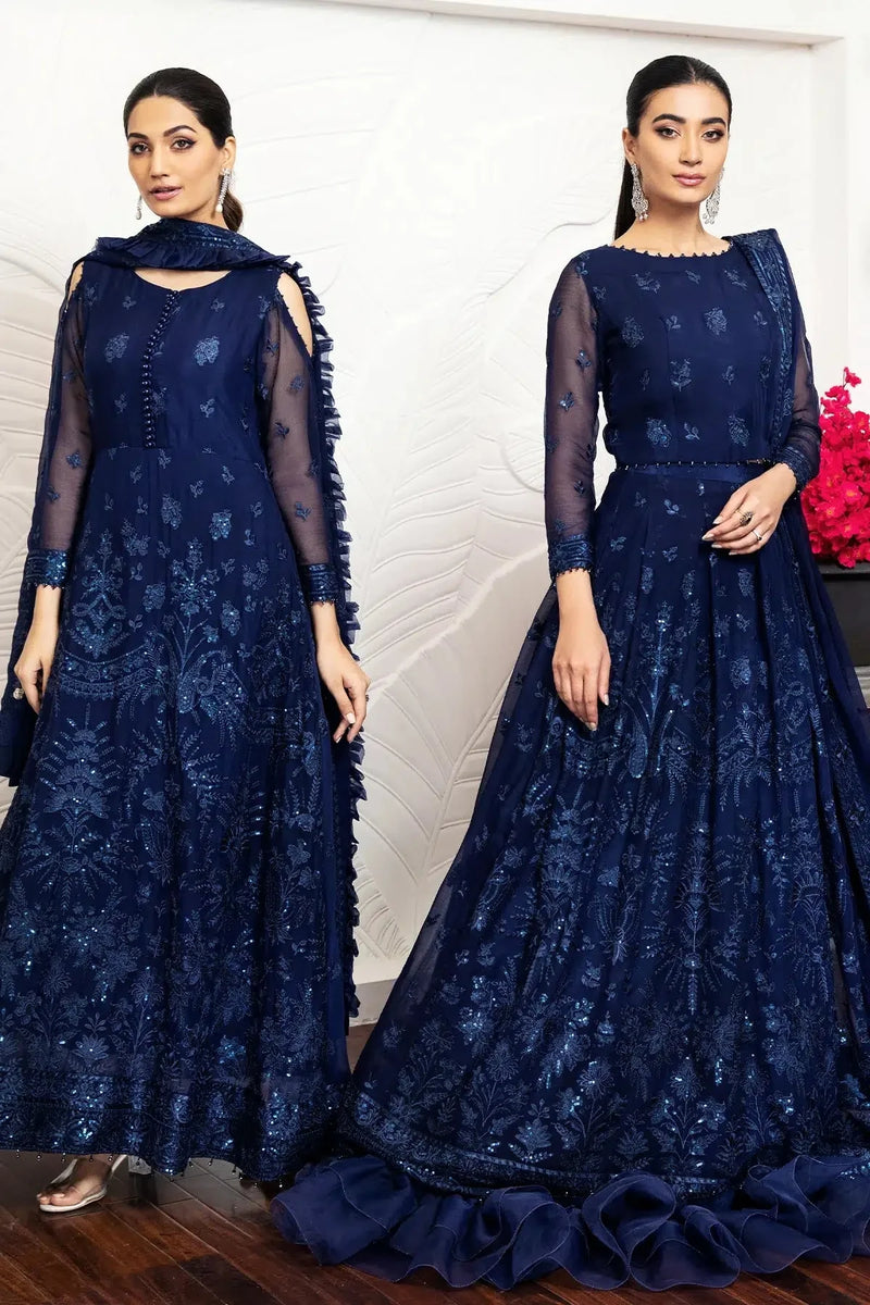 Alizeh | Formals Collection | Glace Blue by Alizeh - Designer Dress - Type: Ladies Clothes - Available at Libayah - 100% Original