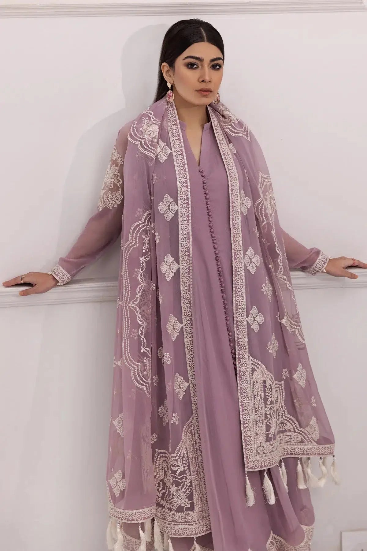 Alizeh | Formals Collection | Lilac Dress 3 piece - RTW1006 by Alizeh - Designer Dress - Type: Ladies Clothes - Available at Libayah - 100% Original