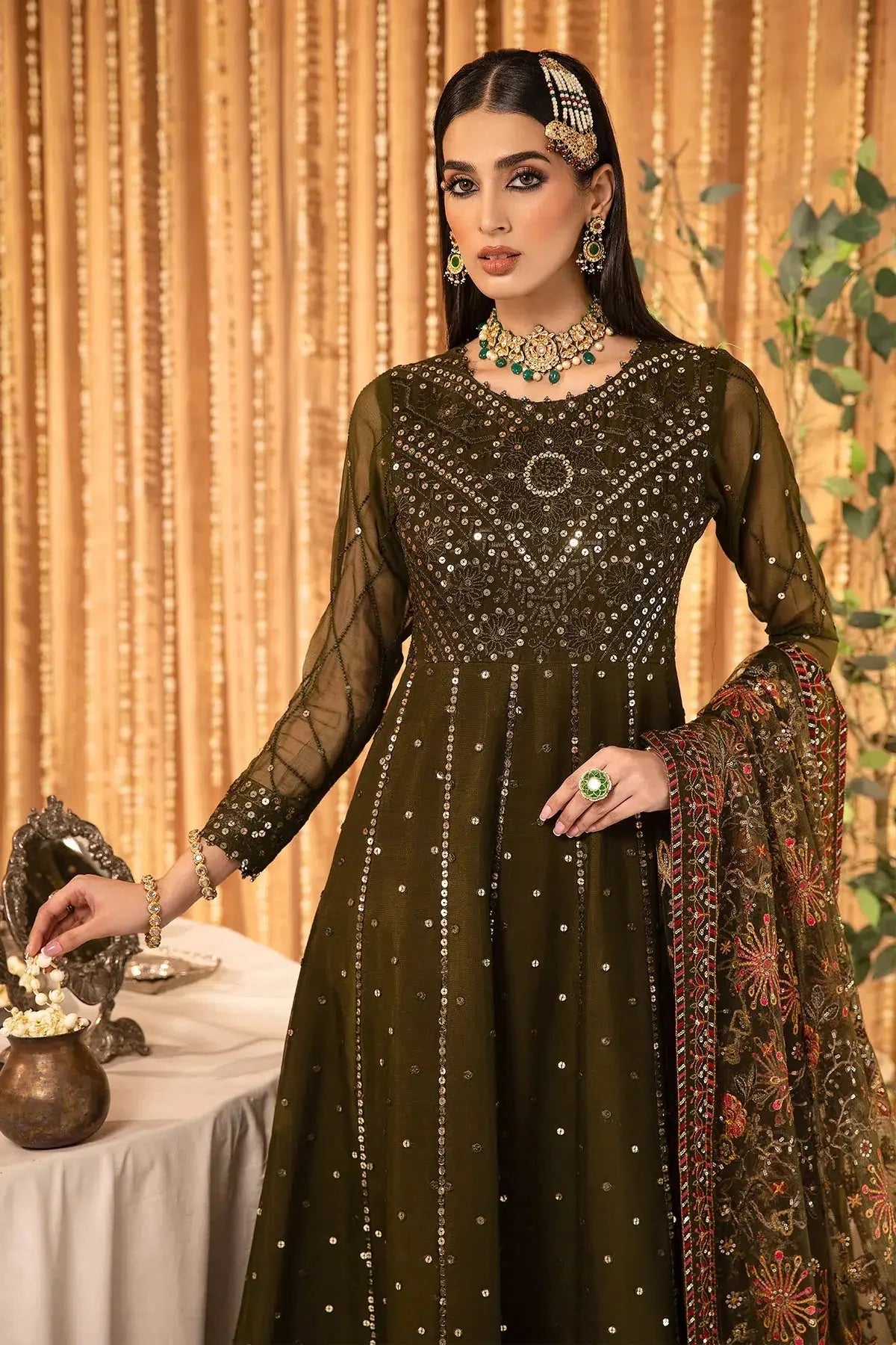 Alizeh | Formals Collection | Mahveen by Alizeh - Designer Dress - Type: Ladies Clothes - Available at Libayah - 100% Original