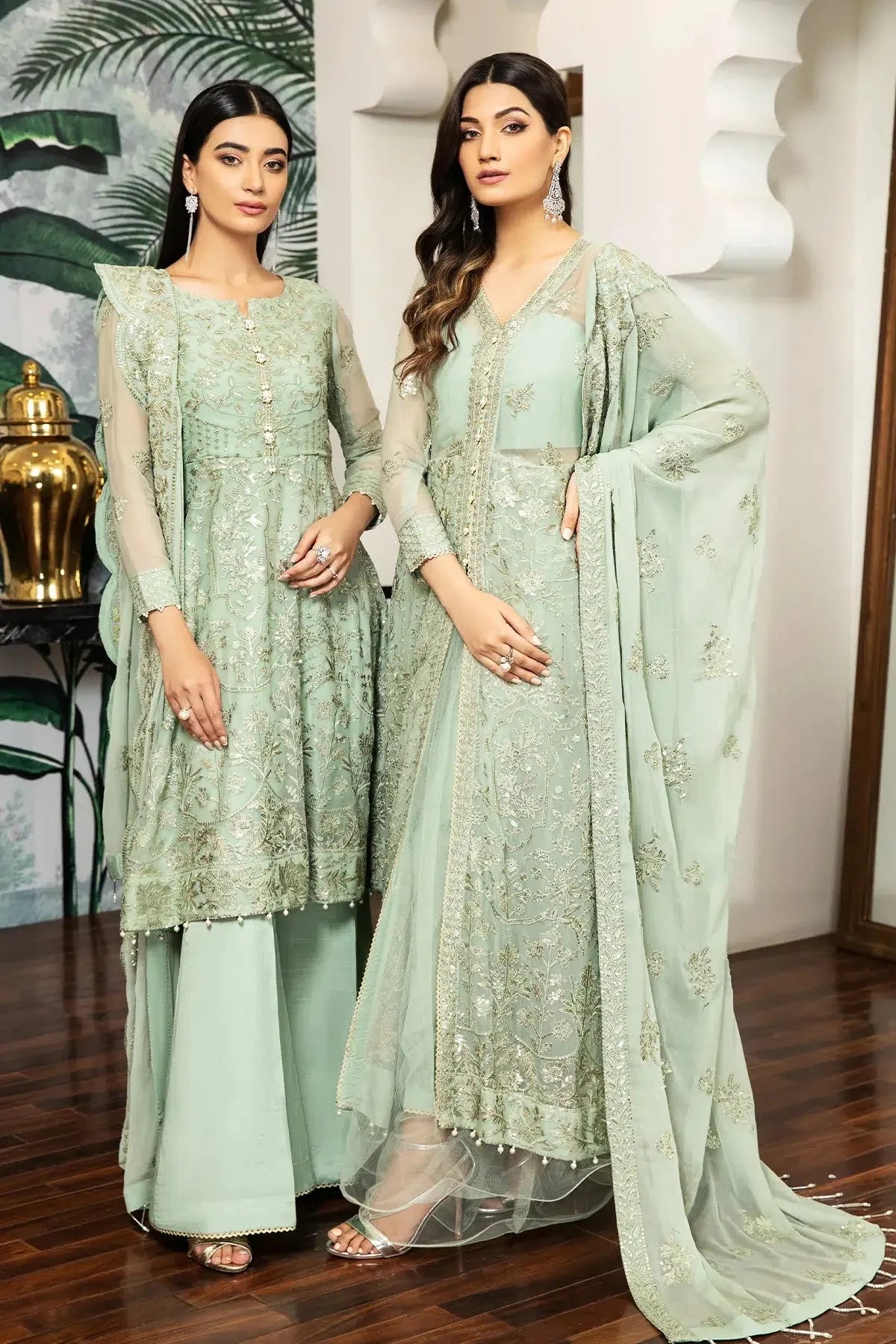 Alizeh | Formals Collection | Saphir by Zarif - Designer Dress - Type: Ladies Clothes - Available at Libayah - 100% Original