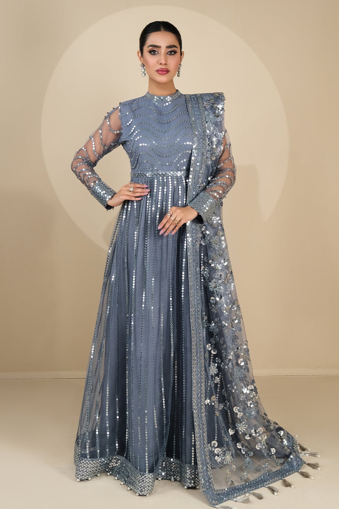 Alizeh | Formals Collection | SEFA UF-V03D02 by Alizeh - Designer Dress - Type: Ladies Clothes - Available at Libayah - 100% Original