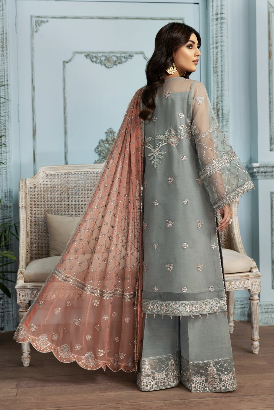Alizeh | Formals Collection | Zamair by Alizeh - Designer Dress - Type: Ladies Clothes - Available at Libayah - 100% Original