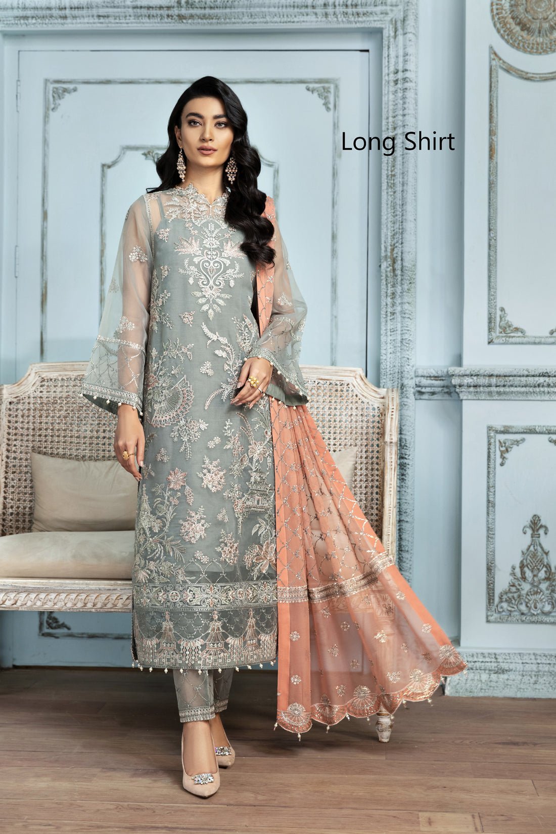 Alizeh | Formals Collection | Zamair by Alizeh - Designer Dress - Type: Ladies Clothes - Available at Libayah - 100% Original