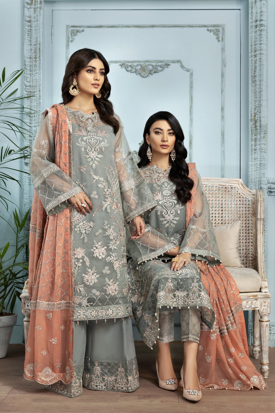 Alizeh | Formals Collection | Zamair by Alizeh - Designer Dress - Type: Ladies Clothes - Available at Libayah - 100% Original