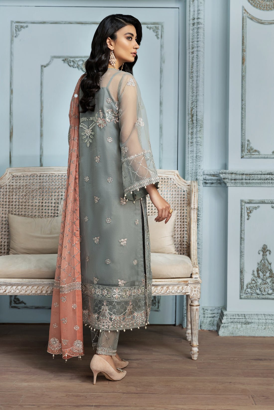 Alizeh | Formals Collection | Zamair by Alizeh - Designer Dress - Type: Ladies Clothes - Available at Libayah - 100% Original