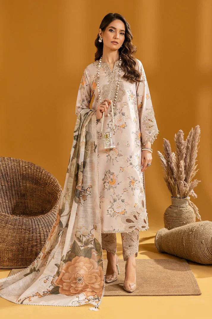 Alizeh | Maahi Embroidered Lawn | Hiza by Alizeh - Designer Dress - Type: Ladies Clothes - Available at Libayah - 100% Original