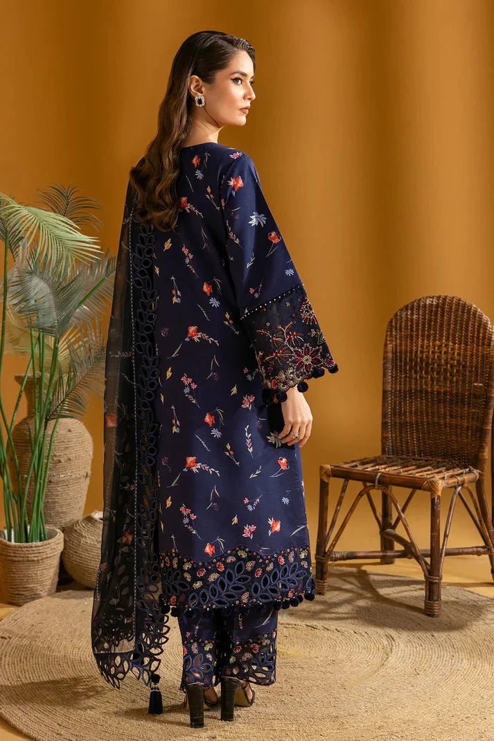 Alizeh | Maahi Embroidered Lawn | Iris by Alizeh - Designer Dress - Type: Ladies Clothes - Available at Libayah - 100% Original