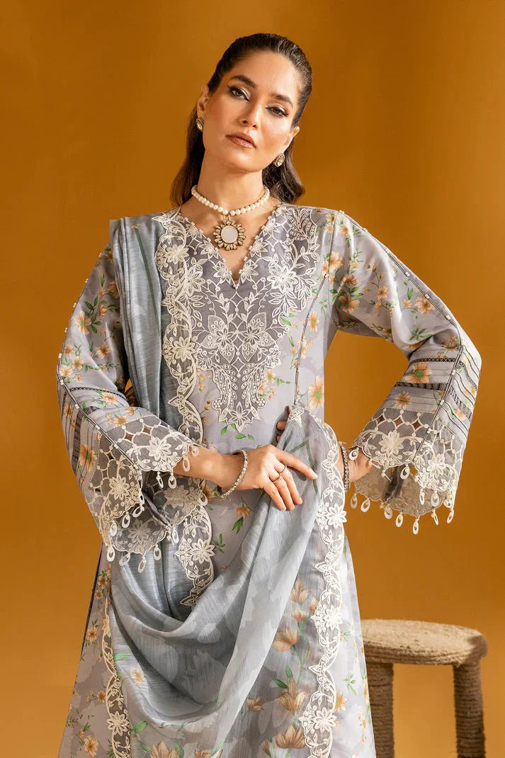 Alizeh | Maahi Embroidered Lawn | Lina by Alizeh - Designer Dress - Type: Ladies Clothes - Available at Libayah - 100% Original