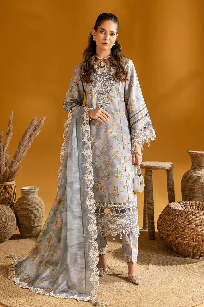 Alizeh | Maahi Embroidered Lawn | Lina by Alizeh - Designer Dress - Type: Ladies Clothes - Available at Libayah - 100% Original