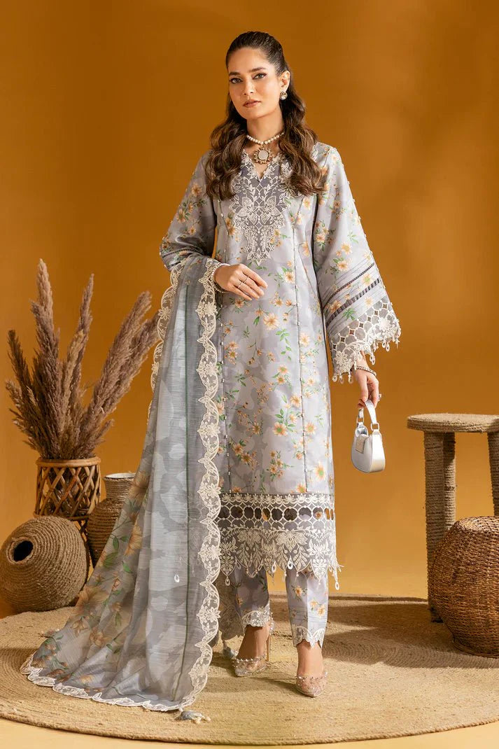 Alizeh | Maahi Embroidered Lawn | Lina by Alizeh - Designer Dress - Type: Ladies Clothes - Available at Libayah - 100% Original