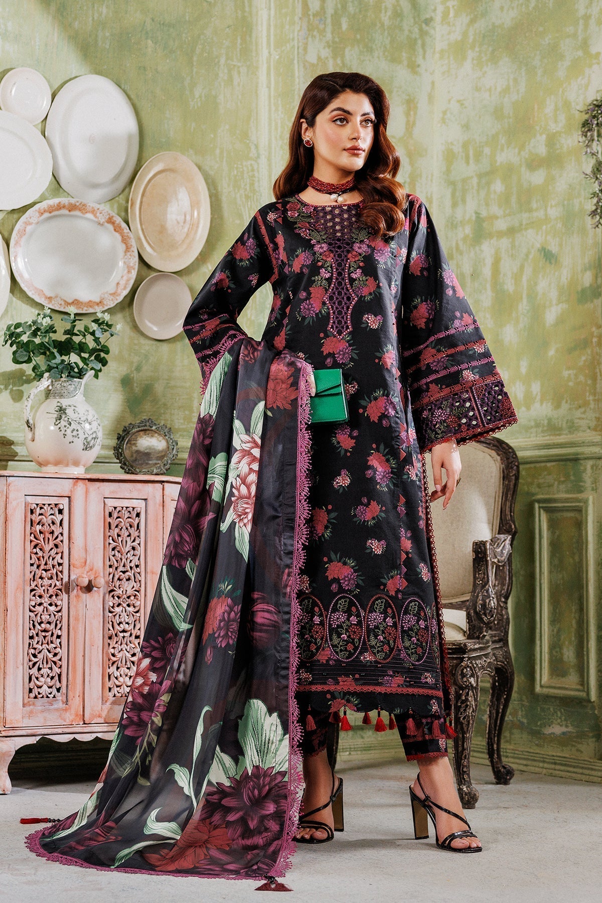 Alizeh | Maahi Vol 2 | AF-EPL-7012-NUHA by Alizeh - Designer Dress - Type: Ladies Clothes - Available at Libayah - 100% Original