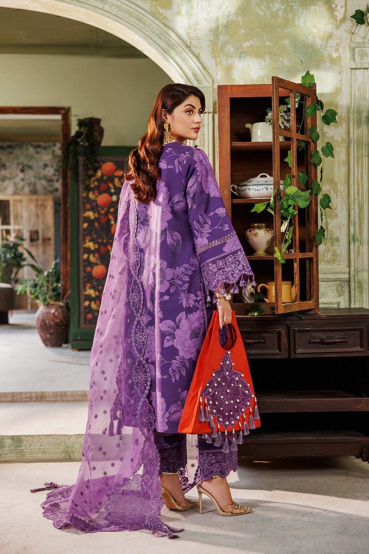 Alizeh | Maahi Vol 2 | AF-EPL-7018-ZAUQ by Alizeh - Designer Dress - Type: Ladies Clothes - Available at Libayah - 100% Original