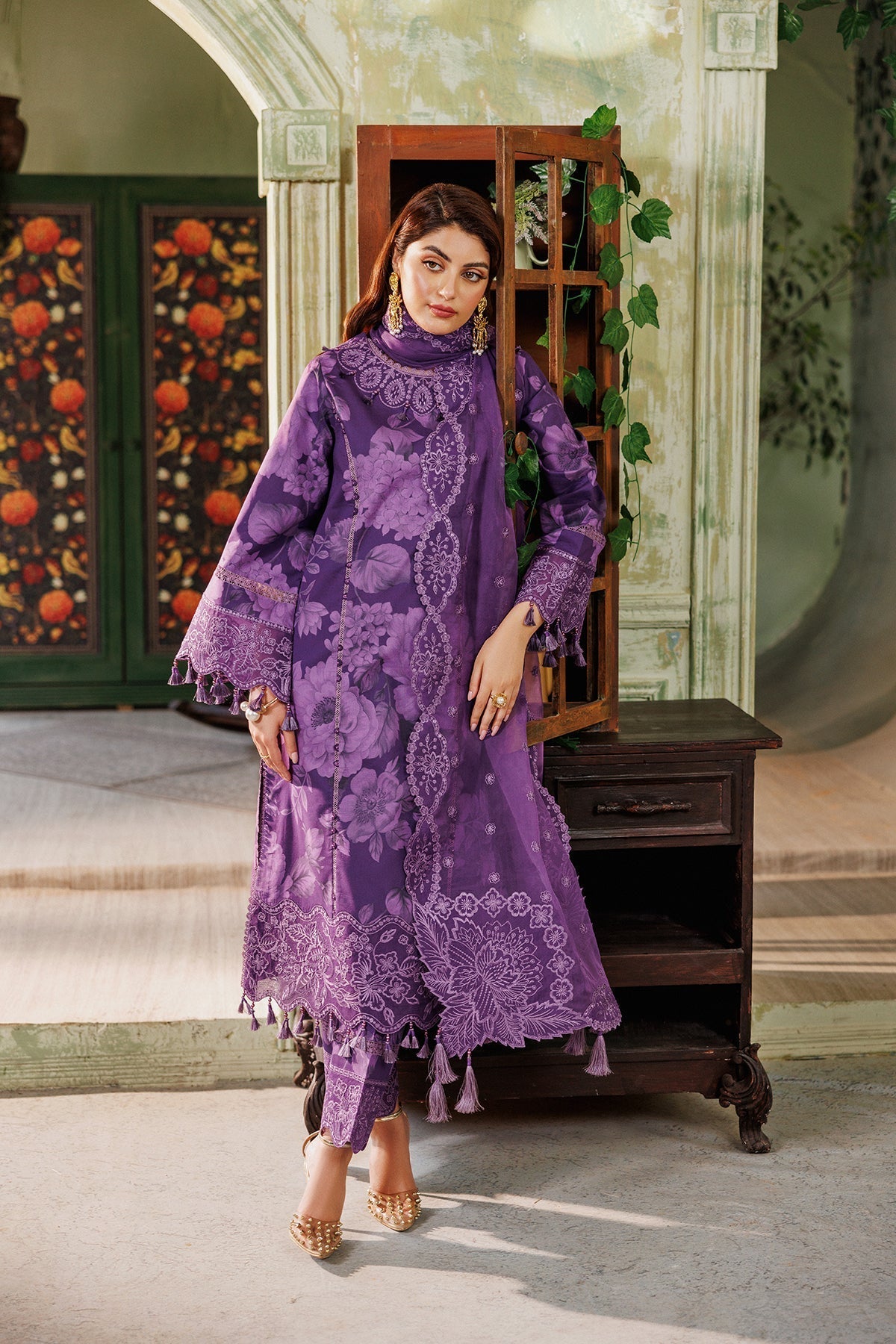 Alizeh | Maahi Vol 2 | AF-EPL-7018-ZAUQ by Alizeh - Designer Dress - Type: Ladies Clothes - Available at Libayah - 100% Original