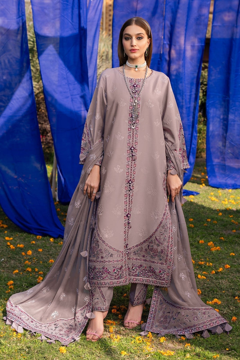 Alizeh | Rawayat Luxury Lawn 24 | Meraat by Alizeh - Designer Dress - Type: Ladies Clothes - Available at Libayah - 100% Original
