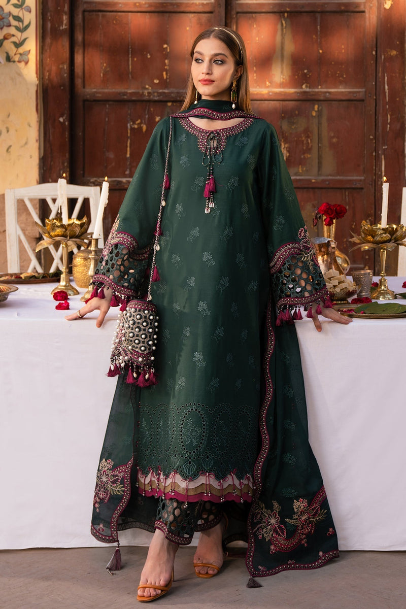 Alizeh | Rawayat Luxury Lawn 24 | Nafisa by Alizeh - Designer Dress - Type: Ladies Clothes - Available at Libayah - 100% Original