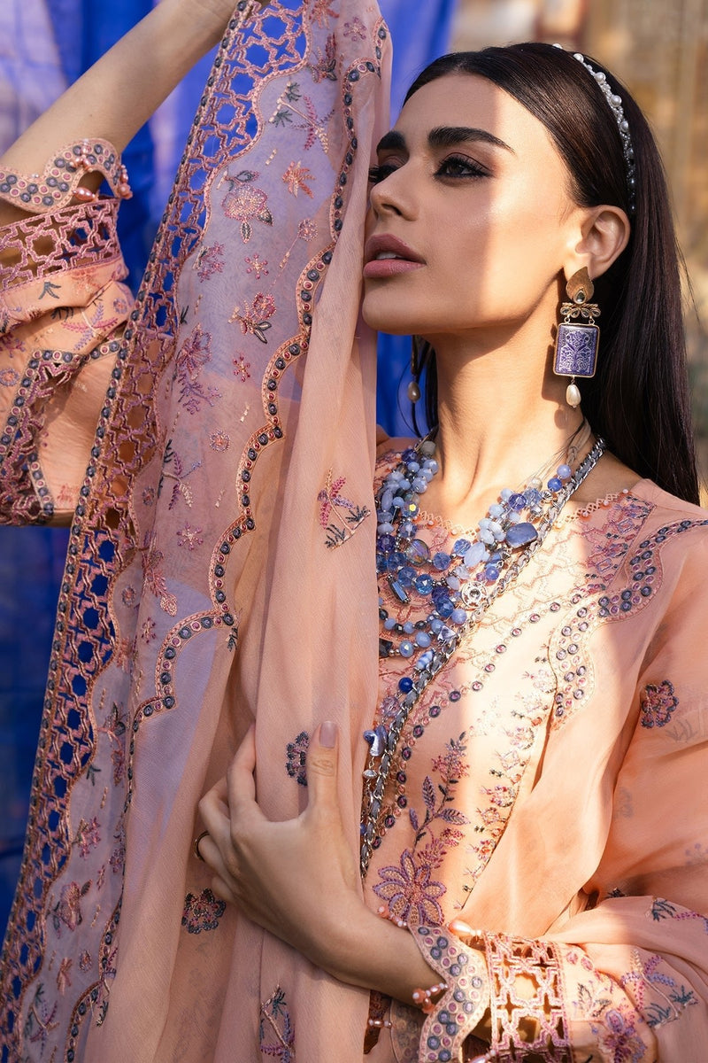 Alizeh | Rawayat Luxury Lawn 24 | Nazmin by Alizeh - Designer Dress - Type: Ladies Clothes - Available at Libayah - 100% Original