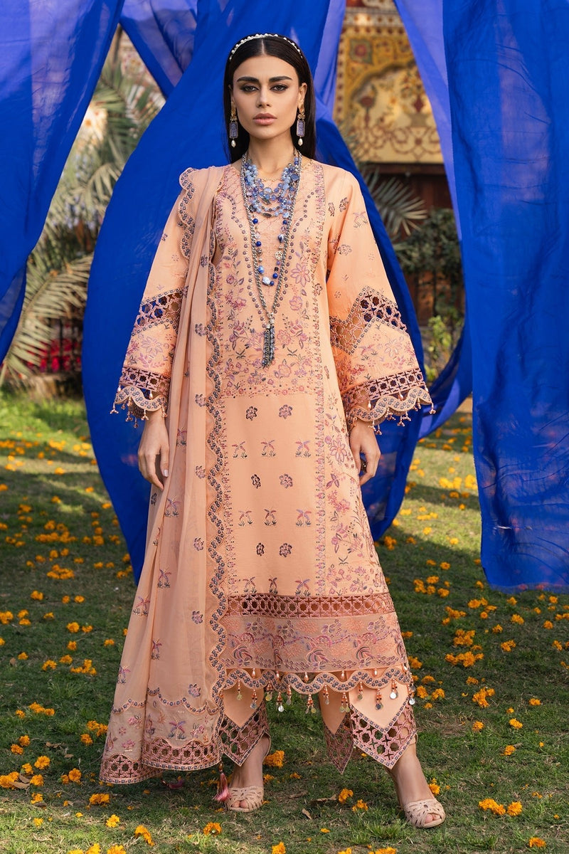 Alizeh | Rawayat Luxury Lawn 24 | Nazmin by Alizeh - Designer Dress - Type: Ladies Clothes - Available at Libayah - 100% Original