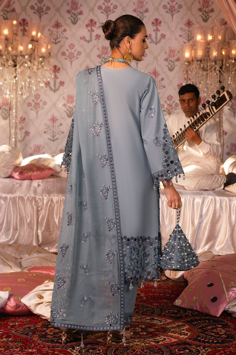 Alizeh | Rawayat Luxury Lawn 24 | Sahiba by Alizeh - Designer Dress - Type: Ladies Clothes - Available at Libayah - 100% Original