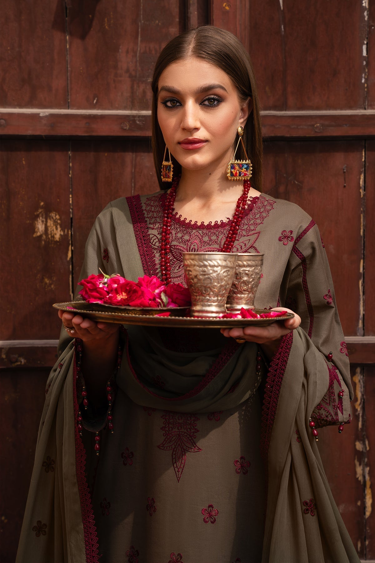 Alizeh | Rawayat Luxury Lawn 24 | Zeenat by Alizeh - Designer Dress - Type: Ladies Clothes - Available at Libayah - 100% Original