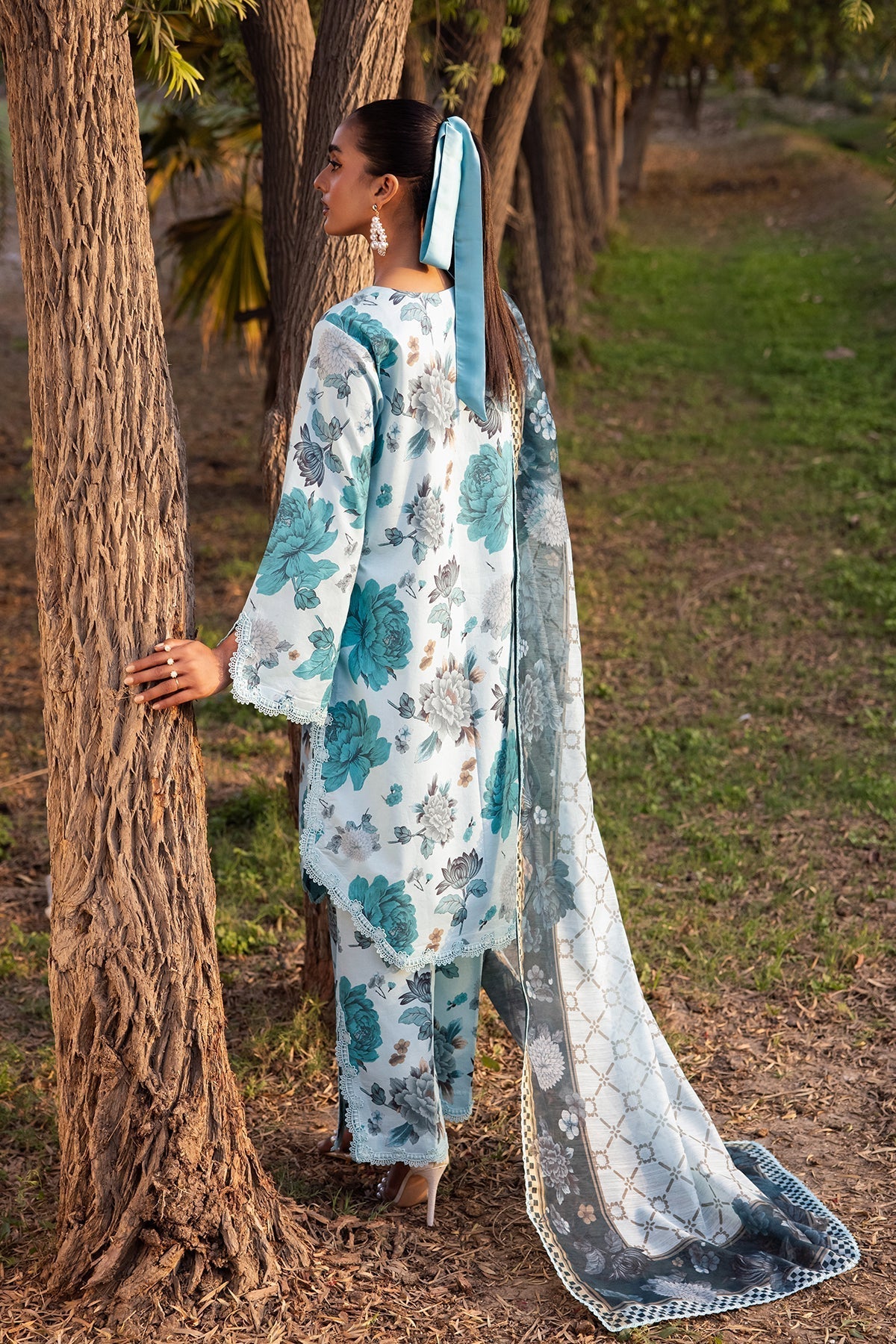 Alizeh | Sheen Lawn Prints 24 | BLUET by Alizeh - Designer Dress - Type: Ladies Clothes - Available at Libayah - 100% Original