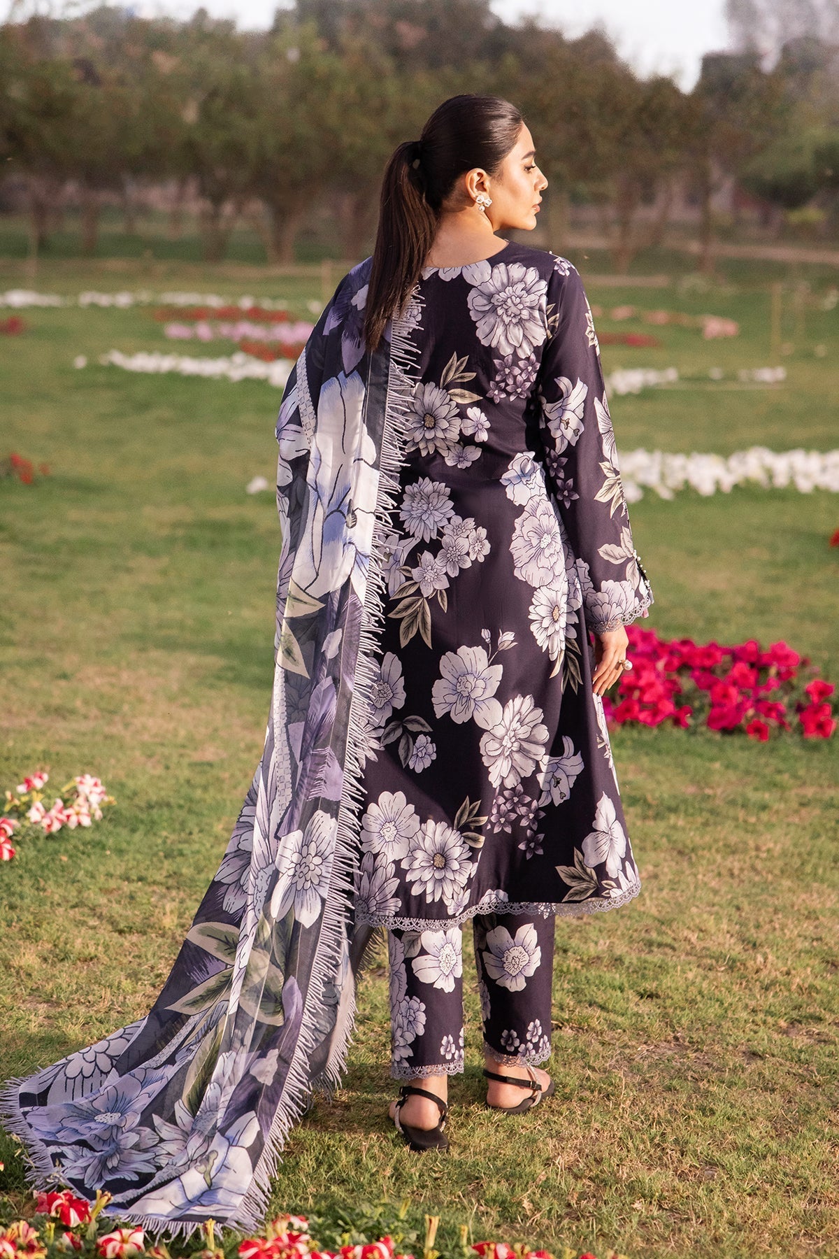 Alizeh | Sheen Lawn Prints 24 | CALLA by Alizeh - Designer Dress - Type: Ladies Clothes - Available at Libayah - 100% Original