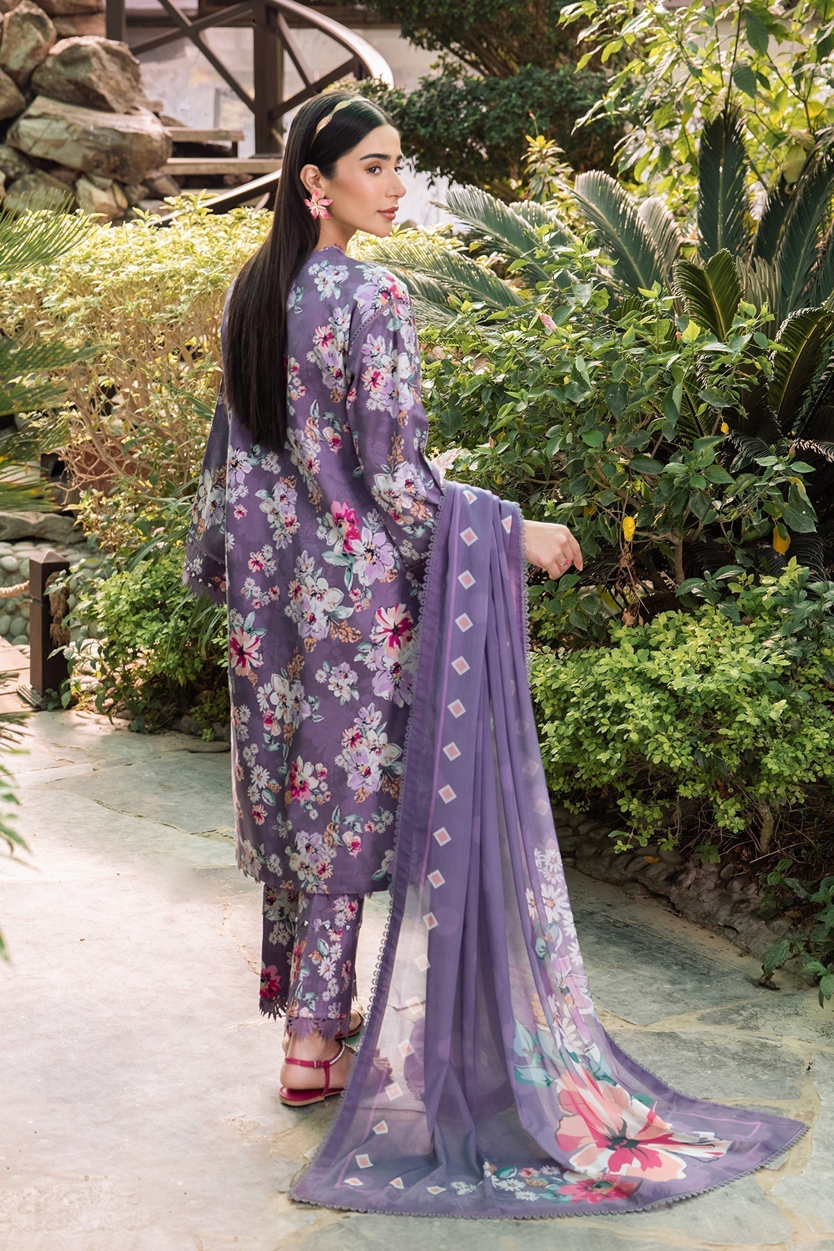 Alizeh | Sheen Lawn Prints 24 | INDIGO by Alizeh - Designer Dress - Type: Ladies Clothes - Available at Libayah - 100% Original