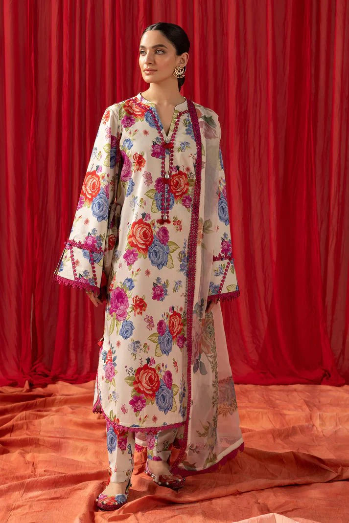 Alizeh | Sheen Lawn Prints 24 | LUNA ROSE by Alizeh - Designer Dress - Type: Ladies Clothes - Available at Libayah - 100% Original