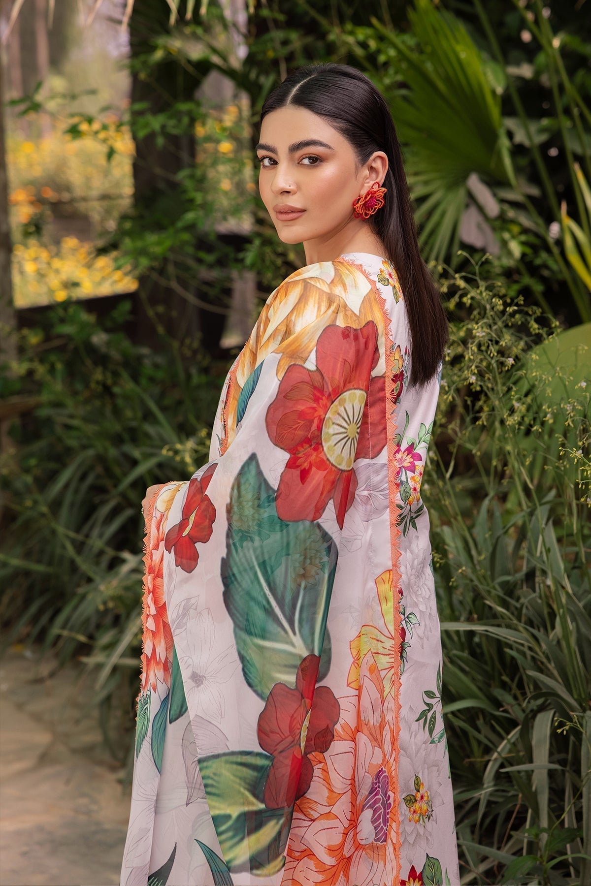 Alizeh | Sheen Lawn Prints 24 | ORCHID by Alizeh - Designer Dress - Type: Ladies Clothes - Available at Libayah - 100% Original