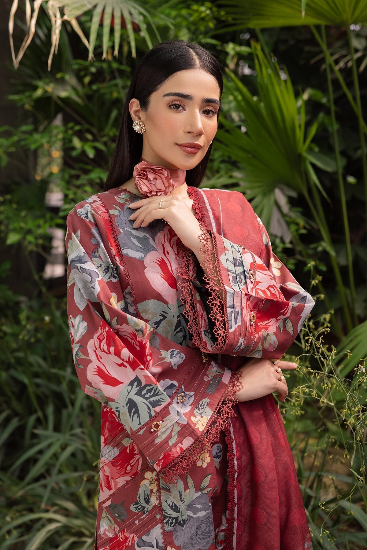 Alizeh | Sheen Lawn Prints 24 | PETUNIA by Alizeh - Designer Dress - Type: Ladies Clothes - Available at Libayah - 100% Original