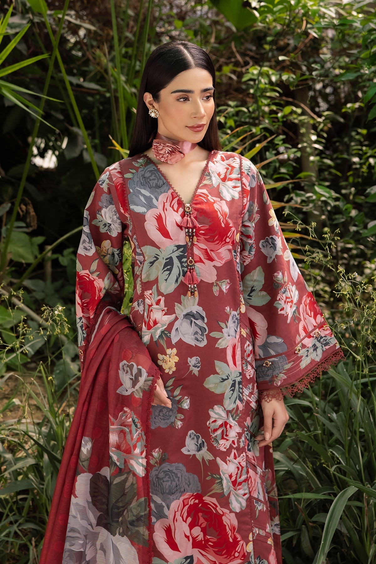 Alizeh | Sheen Lawn Prints 24 | PETUNIA by Alizeh - Designer Dress - Type: Ladies Clothes - Available at Libayah - 100% Original