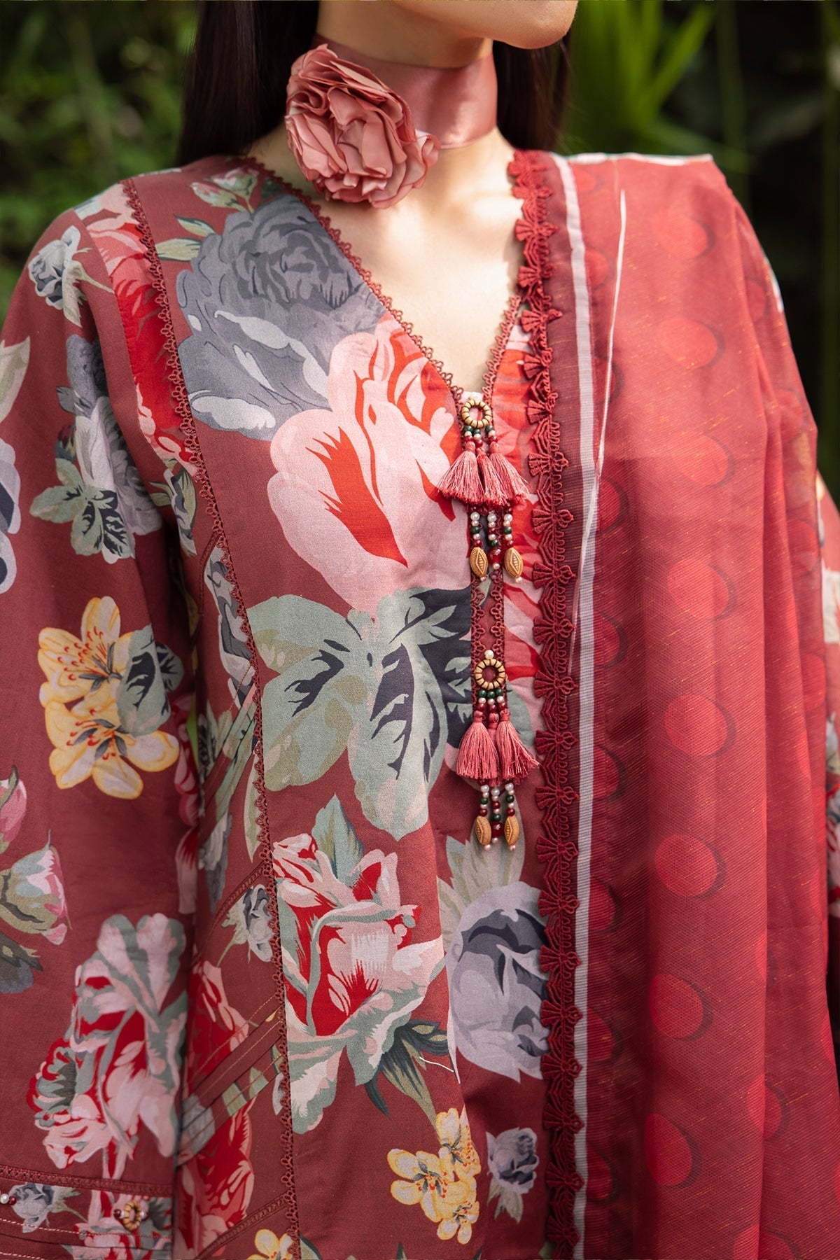 Alizeh | Sheen Lawn Prints 24 | PETUNIA by Alizeh - Designer Dress - Type: Ladies Clothes - Available at Libayah - 100% Original