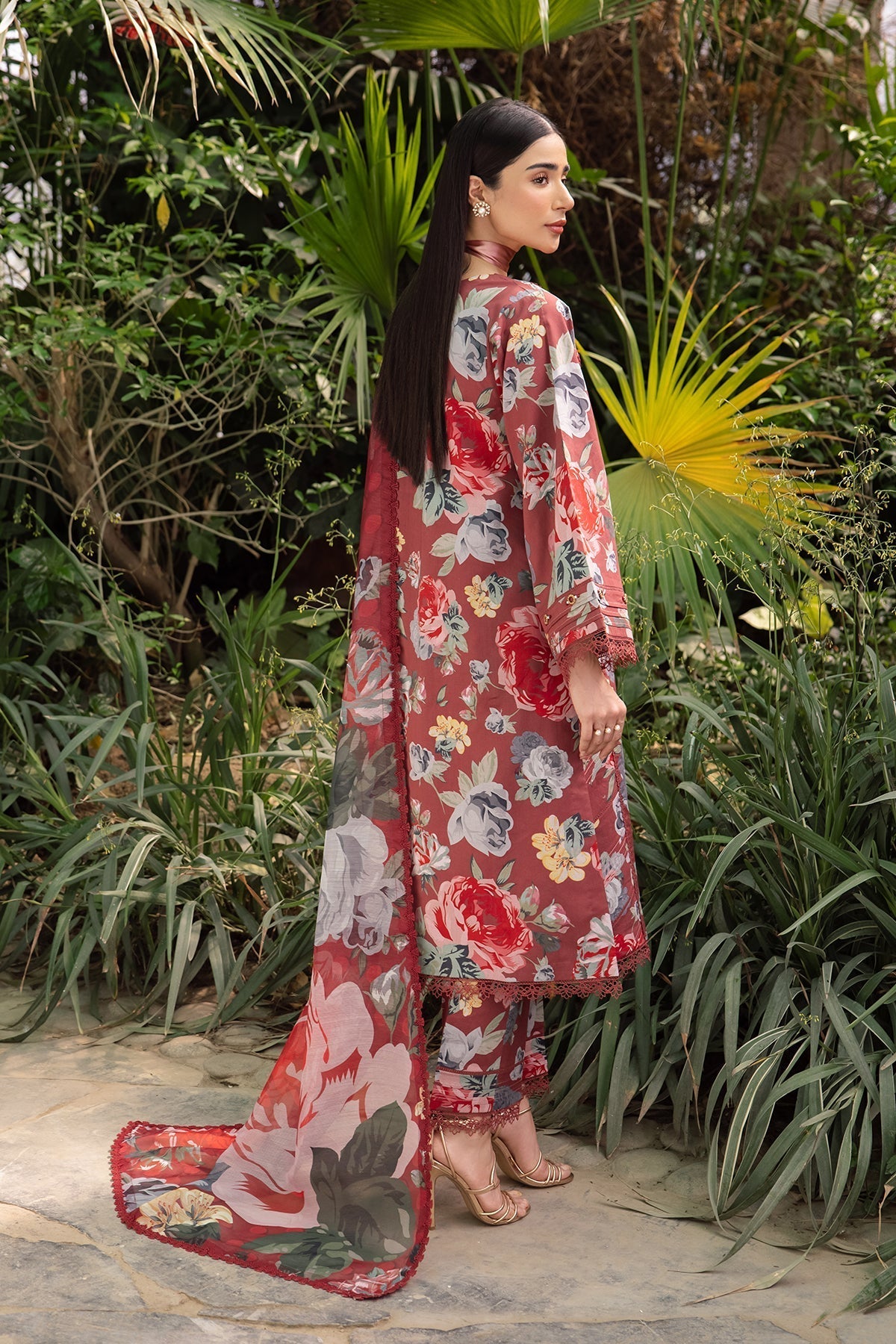 Alizeh | Sheen Lawn Prints 24 | PETUNIA by Alizeh - Designer Dress - Type: Ladies Clothes - Available at Libayah - 100% Original