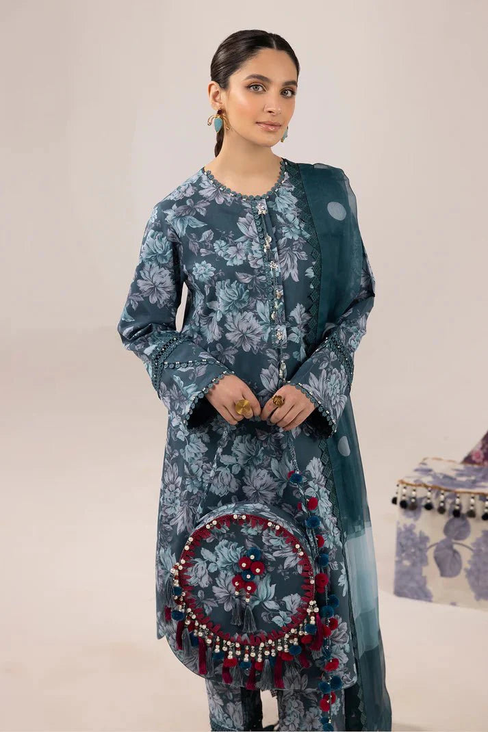 Alizeh | Sheen Lawn Prints 24 | Sea Mist by Alizeh - Designer Dress - Type: Ladies Clothes - Available at Libayah - 100% Original