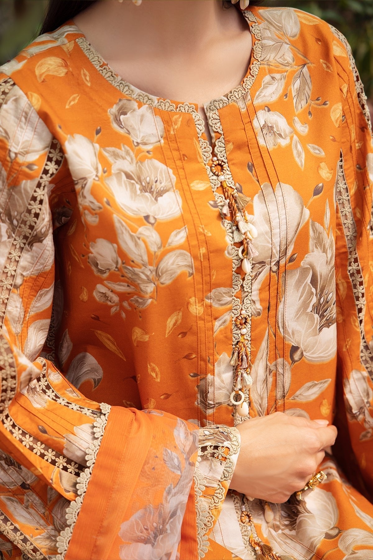 Alizeh | Sheen Lawn Prints 24 | SUNFLOWER by Alizeh - Designer Dress - Type: Ladies Clothes - Available at Libayah - 100% Original