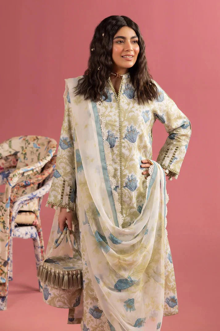 Alizeh | Sheen Lawn Prints 24 | Tesoro by Alizeh - Designer Dress - Type: Ladies Clothes - Available at Libayah - 100% Original