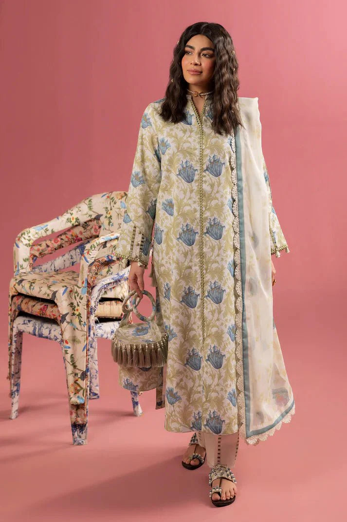 Alizeh | Sheen Lawn Prints 24 | Tesoro by Alizeh - Designer Dress - Type: Ladies Clothes - Available at Libayah - 100% Original