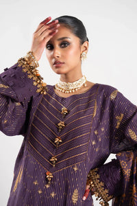 Alkaram | Festive Collection | FC-W-13D-23-3-Purple by Alkaram - Designer Dress - Type: Ladies Clothes - Available at Libayah - 100% Original