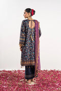 Alkaram | Festive Collection | FC-W-17F-23-3-Navy Blue by Alkaram - Designer Dress - Type: Ladies Clothes - Available at Libayah - 100% Original