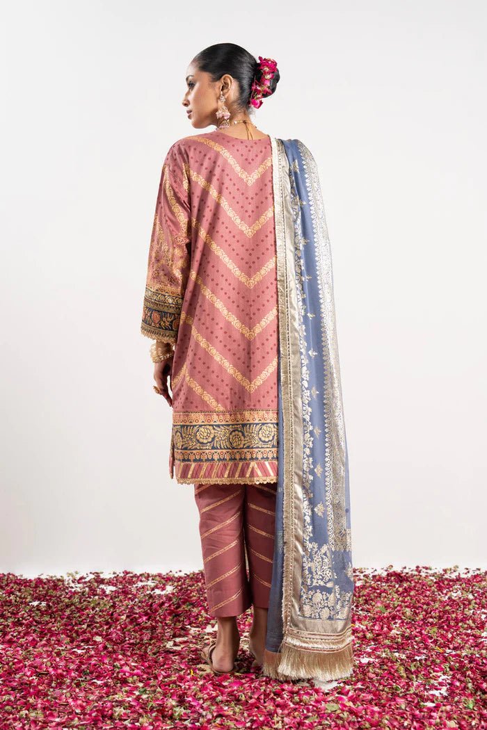 Alkaram | Festive Collection | FC-W-18F-23-3-Pink by Alkaram - Designer Dress - Type: Ladies Clothes - Available at Libayah - 100% Original