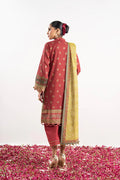 Alkaram | Festive Collection | FC-W-19G-23-3-Red by Alkaram - Designer Dress - Type: Ladies Clothes - Available at Libayah - 100% Original